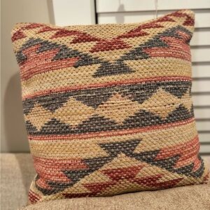 Geometric Patterned Pillow